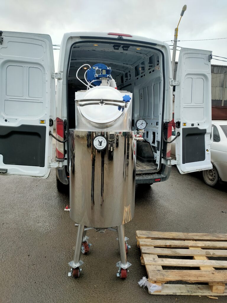 Реактор 160 л из нержавеющей стали HUDSONS-BREWERY