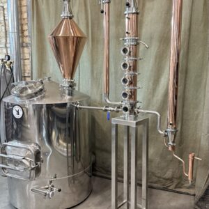 Перегонный куб под газ с медным комплексом